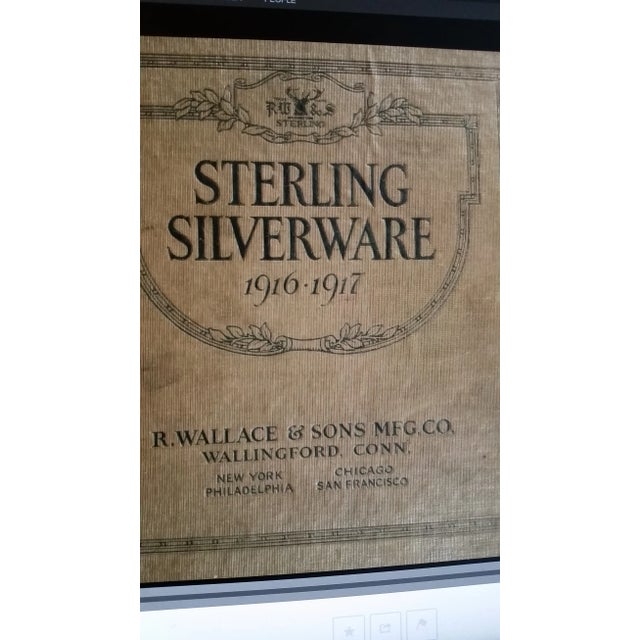 Wow! Original sterling silver R. Wallace & Sons 3 piece tea set. This set is beautiful and the pieces are really very...