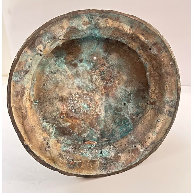 Large Bronze Gilt Figure on a Base For Sale - Image 11 of 11