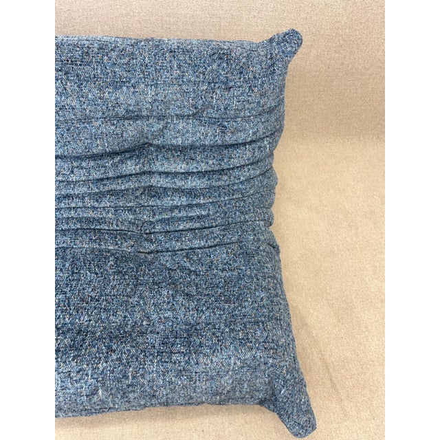 Blue Vintage Togo Sofa by Michel Ducaroy for Ligne Roset, 1989s For Sale - Image 8 of 18
