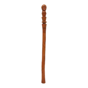 1930s Wooden Chokwe Scepter, Angola African Tribal Art