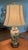 A luminous example of mid-century American decorative lighting at its most considered — this Paul Hanson table lamp pairs...