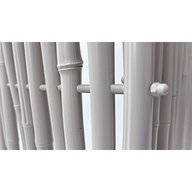 Grey Lacquered Rattan Room Divider by Gunter Lambert, 2008 For Sale - Image 4 of 8