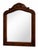 Brown Neo-Baroque Mirror in Oak Frame with Wave Pattern, 1930s For Sale - Image 8 of 12