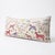 Mid-Century Modern Pink Horse Suzani Lumbar Pillow Cover 18'' X 53'' For Sale - Image 3 of 4