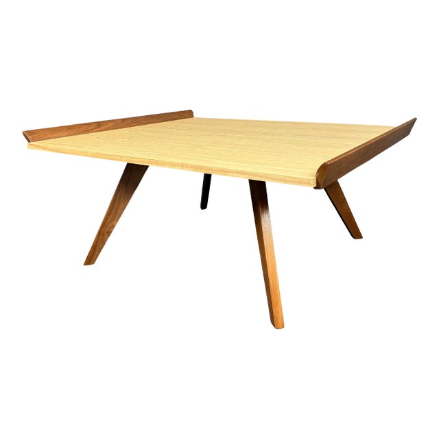 Mid Century Modern "Splay-Leg" Coffee Table by George Nakashima for Knoll For Sale