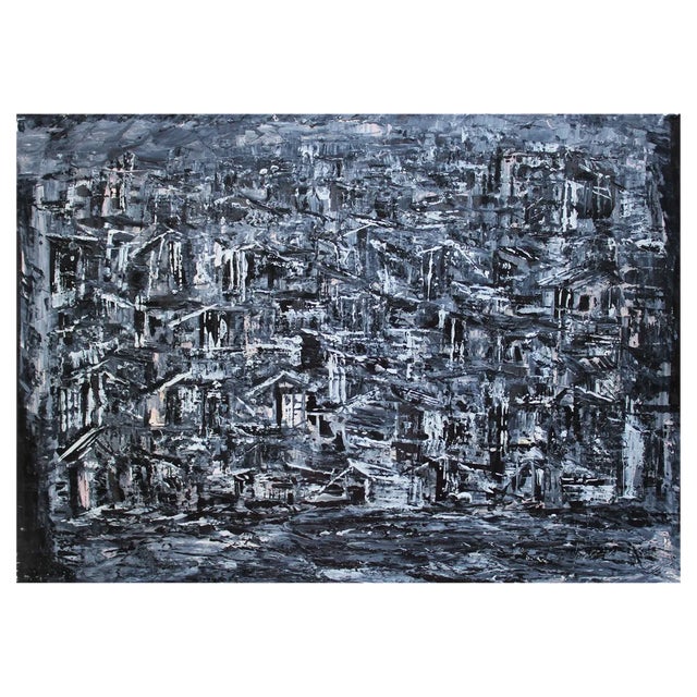 Nikolay Soikan, City 7, 1964, Monotype For Sale
