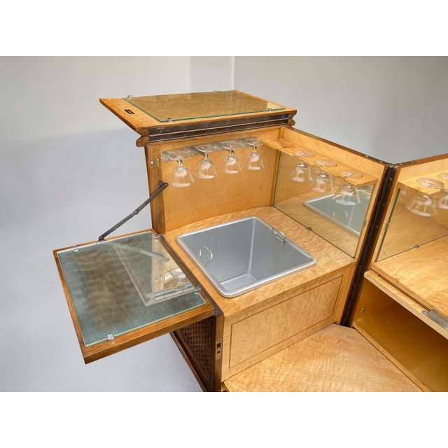Architectural Bar Cart, Germany, 1950s For Sale - Image 9 of 18