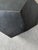 Restoration Hardware Pair of Restoration Hardware Geometric Polyhedron Zinc Side Tables For Sale - Image 4 of 4