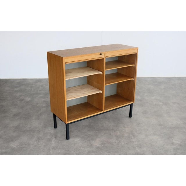 1960s Vintage Roller Shutter Filing Cabinet, Sweden, 1960s For Sale - Image 5 of 7