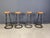 Brutalist Chain Link Bar Stools, 1970s, Set of 4 For Sale - Image 9 of 11
