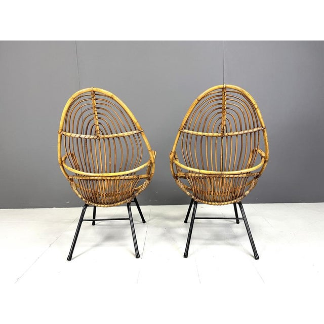 Mid-Century Chairs by Rohe Nordwolde, Netherlands, 1960s, Set of 2 For Sale - Image 6 of 12