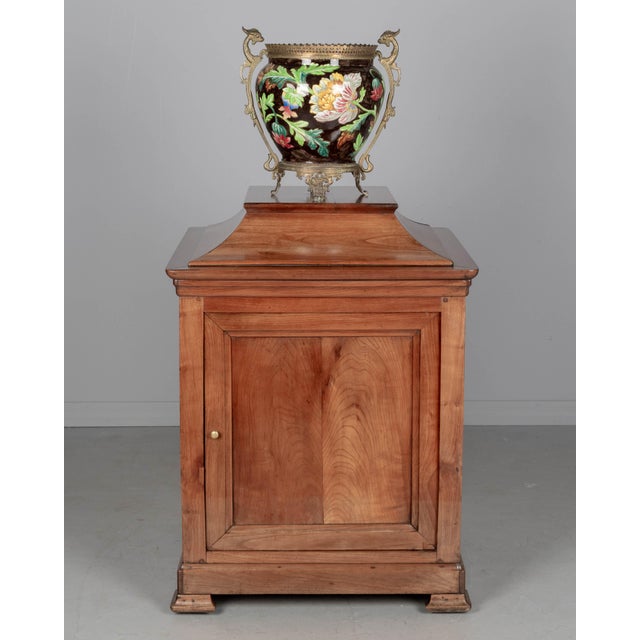 19th Century Louis Philippe French Pedestal Cabinet For Sale - Image 12 of 12
