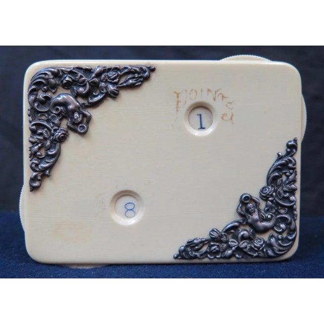 Early 20th Century Celluloid Card Holder & Point Counter For Sale - Image 10 of 11