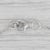 New 0.16ctw Diamond By The Yard Station Bracelet 14k White Gold Adjustable Chain For Sale - Image 4 of 6
