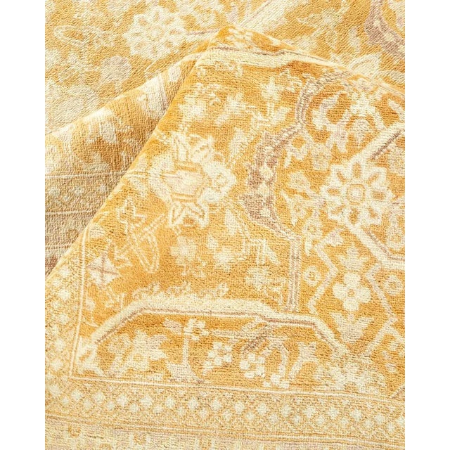 Textile Mogul Collection Hand-Knotted Area Rug - Brown 8' 4" x 10' 5" For Sale - Image 7 of 9