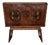 Vintage Italian Art Deco Bar Cabinet in Walnut, 1950s For Sale
