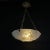 Gold Art Deco Ceiling Lamp in Opaline Glass, 1920s-1930s For Sale - Image 8 of 11