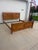 Wood Bench-Made King Sleigh Bed Maple For Sale - Image 7 of 12