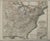 This is an excellent German map of the US. The regions of the US are color outlined, i.e. New England. Inset is Texas....
