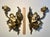 Metal 19th Century Antique French Rococo Belle Epoque Bronze Wall Sconces -Set of Two For Sale - Image 7 of 7