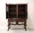 Early 20th Century Rockford Antique Carved Walnut French Gothic China Display Cabinet For Sale - Image 5 of 12