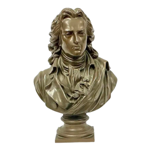 F. Barbedienne Bronze Bust of Friedrich Schiller