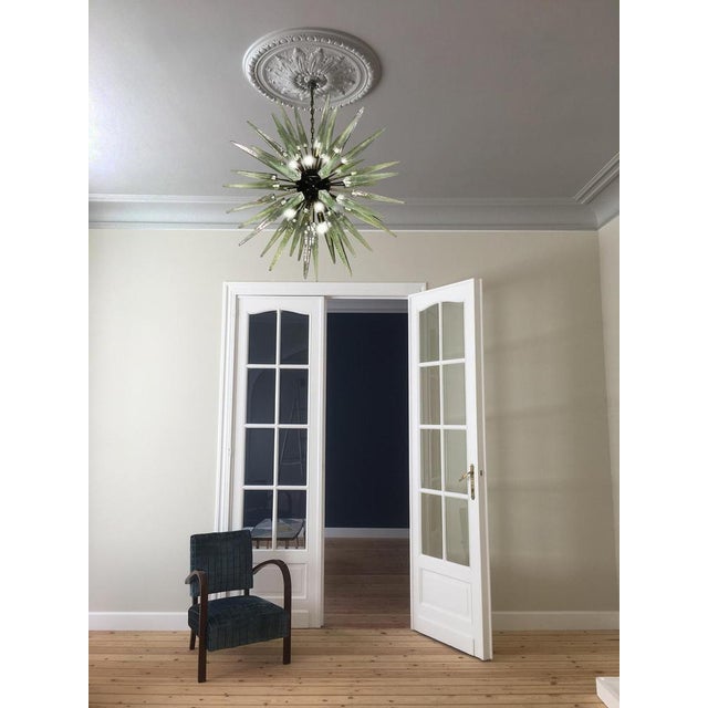 1990s Sputnik Chandeliers in Murano Glass For Sale - Image 5 of 17