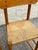 Brown Late 20th Century Pair of Rush Seat Wood Bar Stools For Sale - Image 8 of 12