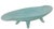 Classic Mid Century Modern ceramic footed candy dish in turquoise glaze finish. The bowl isnin very good, original, clean...