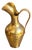 Vase in Hammered Brass by Egidio Casagrand for Küster-Perry, 1950s For Sale