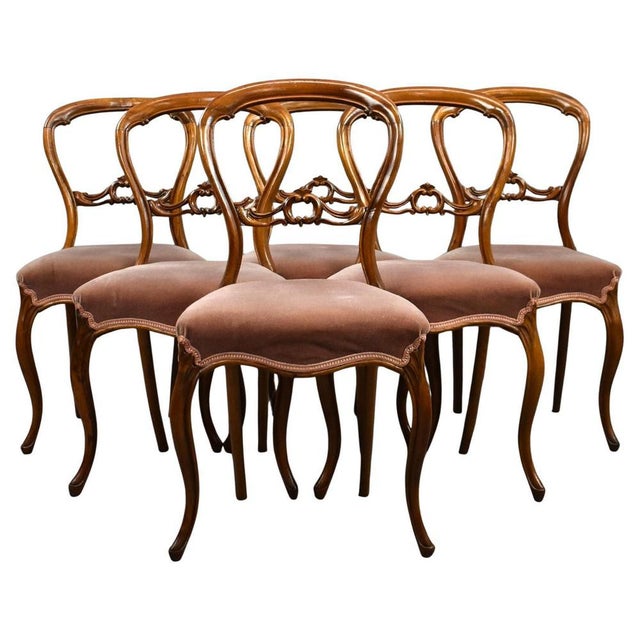 Victorian Dining Chairs, 1880, Set of 6 For Sale - Image 9 of 9