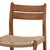 2020s Coastal Modern Teak & Woven Seat Outdoor Bar Stool For Sale - Image 5 of 5
