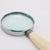 Neoclassical Sterling Silver Bone Magnifying Glass England 1894 For Sale - Image 3 of 5