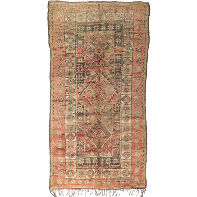 Vintage Berber Moroccan Rug - 06'06 X 12'06 For Sale - Image 9 of 9