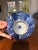 Late 20th Century Blue and White Scalloped Bowl For Sale - Image 5 of 6