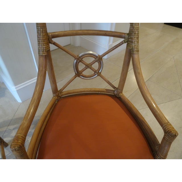 McGuire McGuire Target Arm Chair a Pair For Sale - Image 4 of 12