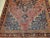 Textile Vintage Persian Farahan Sarouk Rug, Handwoven Floral Pattern, Rust Red & Blue, 5’ X 7’ For Sale - Image 7 of 10