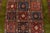 1990s Yalameh Rug 4'10'' X 6'8'' Green Wool Vintage Tribal Hand-Knotted Carpet For Sale - Image 5 of 13