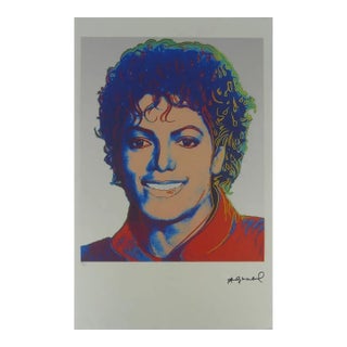 After Andy Warhol, Michael Jackson, 1980s, Lithograph For Sale