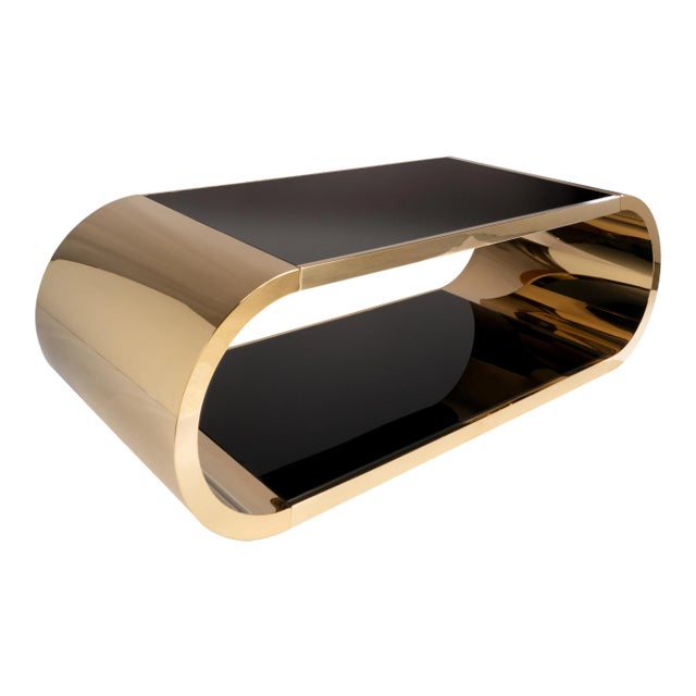 Pia Chrome Coffee table For Sale