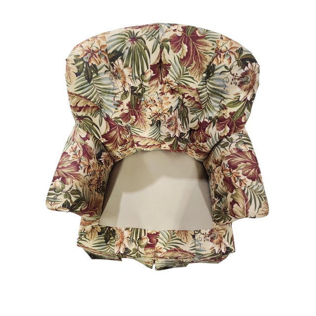Vintage Thomasville Attributed Palm Beach Style Armchair For Sale In Atlanta - Image 6 of 7