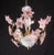 Glass Pink Flowers Murano Chandelier, 1970s For Sale - Image 7 of 10