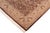 Shabby Chic Elegant Pak-Persian Brown/Green Wool Rug - 8'0'' X 10'2'' For Sale - Image 3 of 9