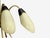 1950s Mid-Century Modern German Modern, Five-Light Chandelier, Brass, Metal, Glass For Sale - Image 9 of 13