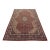 Sarouk Rug 8’3” X 10’11” Red Wool Vintage Traditional Hand-Knotted Carpet For Sale