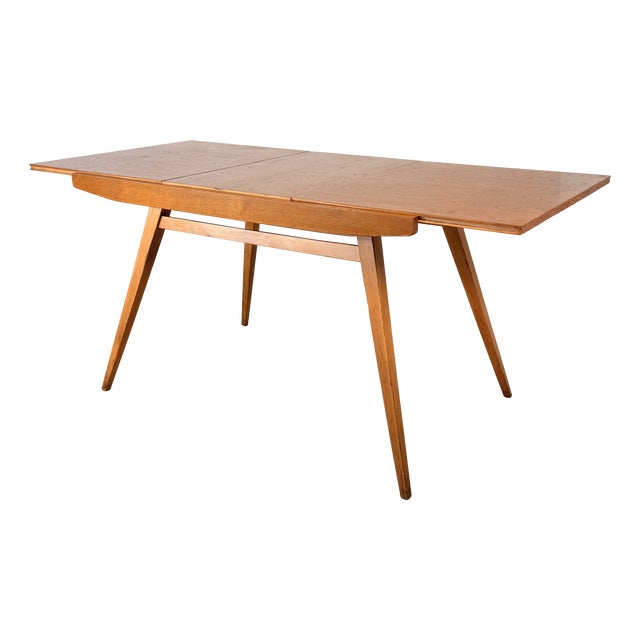 Vintage Extendable Oak Table by František Jirák for Tatra, 1960s For Sale