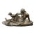 Bronze Czech Modernist Mother & Child Sculpture – Signed Vincenc Makovský For Sale