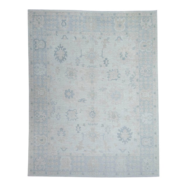 Turkish Oushak Rug 12' x 15'4" #20273 For Sale
