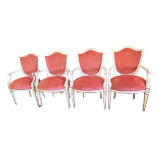 William Switzer Louis XVI Style Fauteuils Dinning Chairs 3200 For Sale