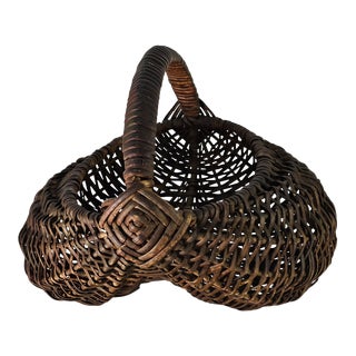 Large Buttocks Eye of God Willow Basket For Sale